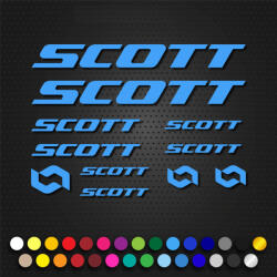 Stickify SCOTT elit bicikli matrica szett