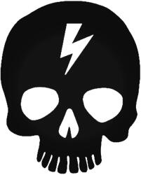 Stickify Halálfej "8" Autómatrica