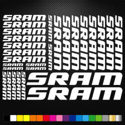 Stickify SRAM bicikli matrica szett