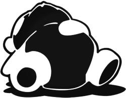 Stickify Drift Panda - Szélvédő matrica