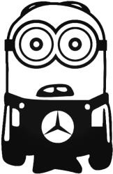 Stickify Minion Mercedes matrica