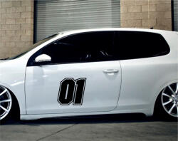 Stickify 01-es szám tuning matrica (30x34 cm)