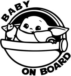 Stickify Prémium Baby Yoda matrica