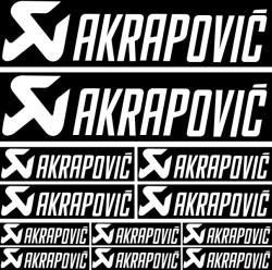 Stickify Akrapovic szponzor matrica szett