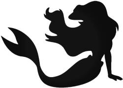 Stickify Kicsi sellő Ariel Autómatrica