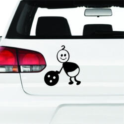 Stickify Játszó Baba autómatrica