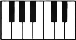 Stickify Zongora billentyűk Autómatrica