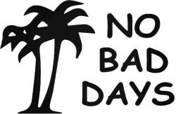 Stickify No Bad Days pálmafa - Autómatrica