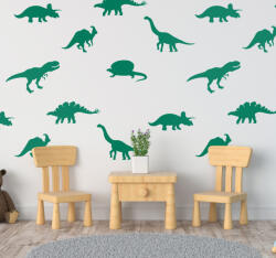 Stickify Dínó szett gyerekszoba falmatrica 12 db