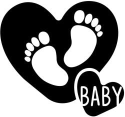 Stickify Baby szivecske matrica