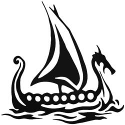 Stickify Vikinghajó Autómatrica