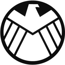 Stickify SHIELD ügynökség "1" Autómatrica