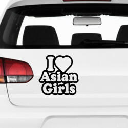Stickify I Love Asian Girls Autómatrica