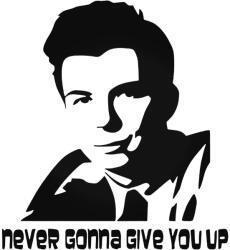 Stickify Rickroll meme Autómatrica