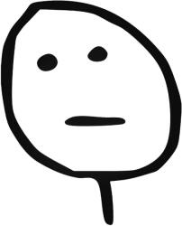 Stickify Poker Face "2" meme Autómatrica