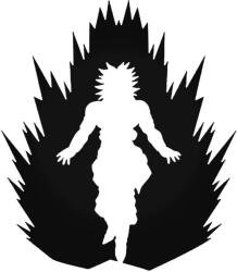 Stickify DBZ Broly Autómatrica
