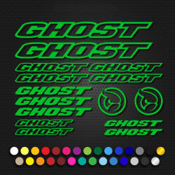 Stickify Ghost elit bicikli matrica szett