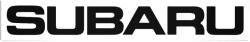 Stickify Subaru egyszerű felirat matrica