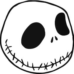 Stickify Vidám tökfej matrica