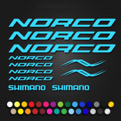 Stickify Norco elit bicikli matrica szett