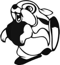 Stickify Lépegető nyúl Bambi Autómatrica