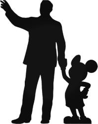 Stickify Mickey és Walt Autómatrica