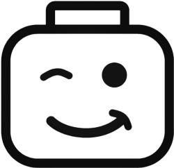 Stickify Lego fej matrica