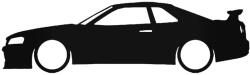 Stickify Nissan Skyline R34 GTR matrica