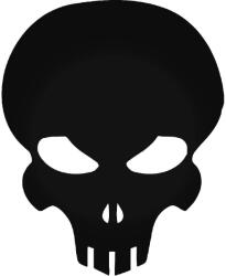 Stickify Gonosz halálfej - Autómatrica