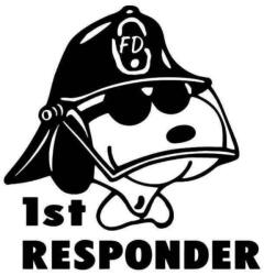 Stickify Snoopy tűzoltó Autómatrica