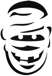 Stickify Múmia fej Autómatrica