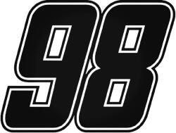 Stickify NASCAR 98 felirat - Autómatrica