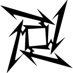 Stickify Metallica csillag Autómatrica