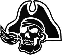 Stickify Kalózkoponya 3 matrica