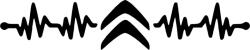 Stickify Citroen matrica Heart
