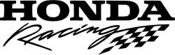 Stickify Honda Racing zászlóval matrica