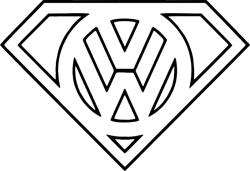 Stickify VW Superman matrica