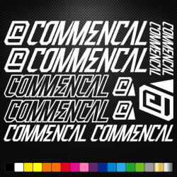Stickify Commencal BMX matrica szett