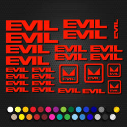 Stickify EVIL elit bicikli matrica szett