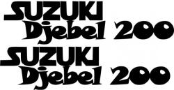 Stickify Suzuki Djebel 200 matrica készlet
