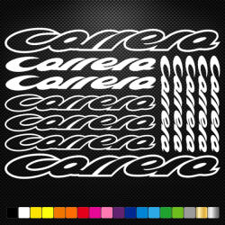 Stickify Díszes Carrera Bicikli matrica készlet