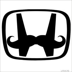 Stickify Honda matrica bajusz