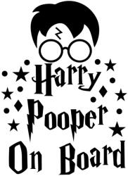 Stickify Harry Pooper on Board matrica