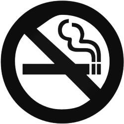 Stickify Tilos a dohányzás Autómatrica