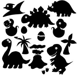 Stickify Pici dínó szett matrica