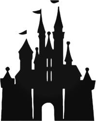 Stickify Disneyland kastély Autómatrica