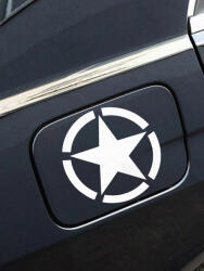 Stickify Tanksapka katonai csillag matrica