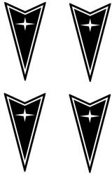 Stickify Pontiac felni matrica (4 db)