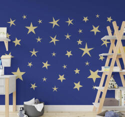 Stickify Csillagos dísz gyerekszoba matrica 40 db