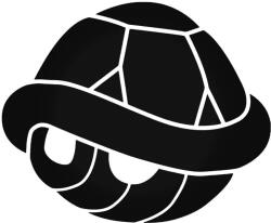 Stickify Super Mario Teknős matrica